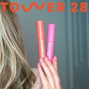 Tower 28 Beauty JuiceBalm Lip Balm Duo Shade - Shake & Mix